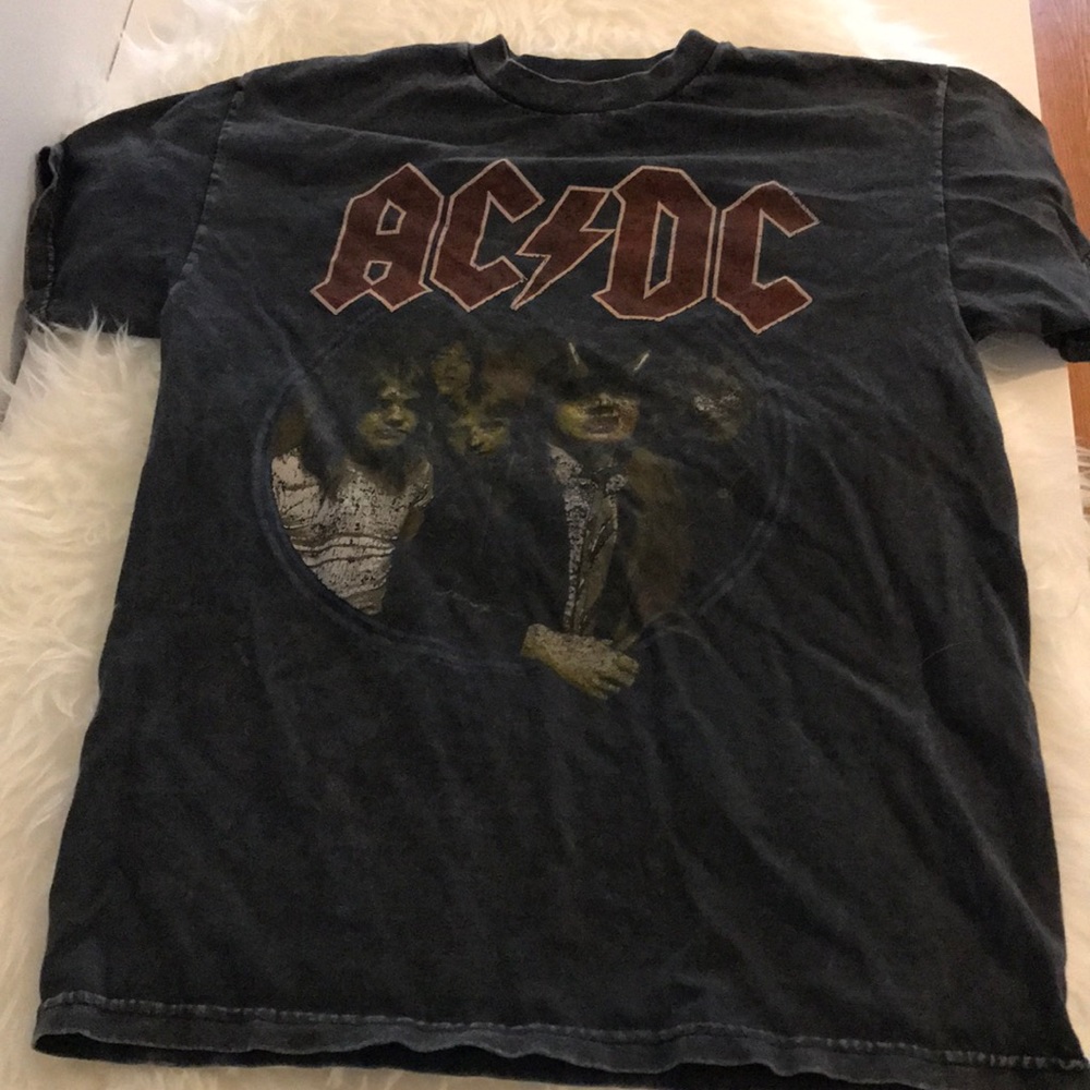Brandy Melville AC/DC band tee